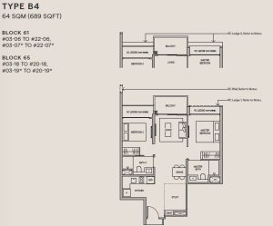bloomsbury-residences-floor-plan-2-bedroom-type-b4-singapore