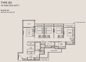 bloomsbury-residences-floor-plan-4-bedroom-type-d2-singapore